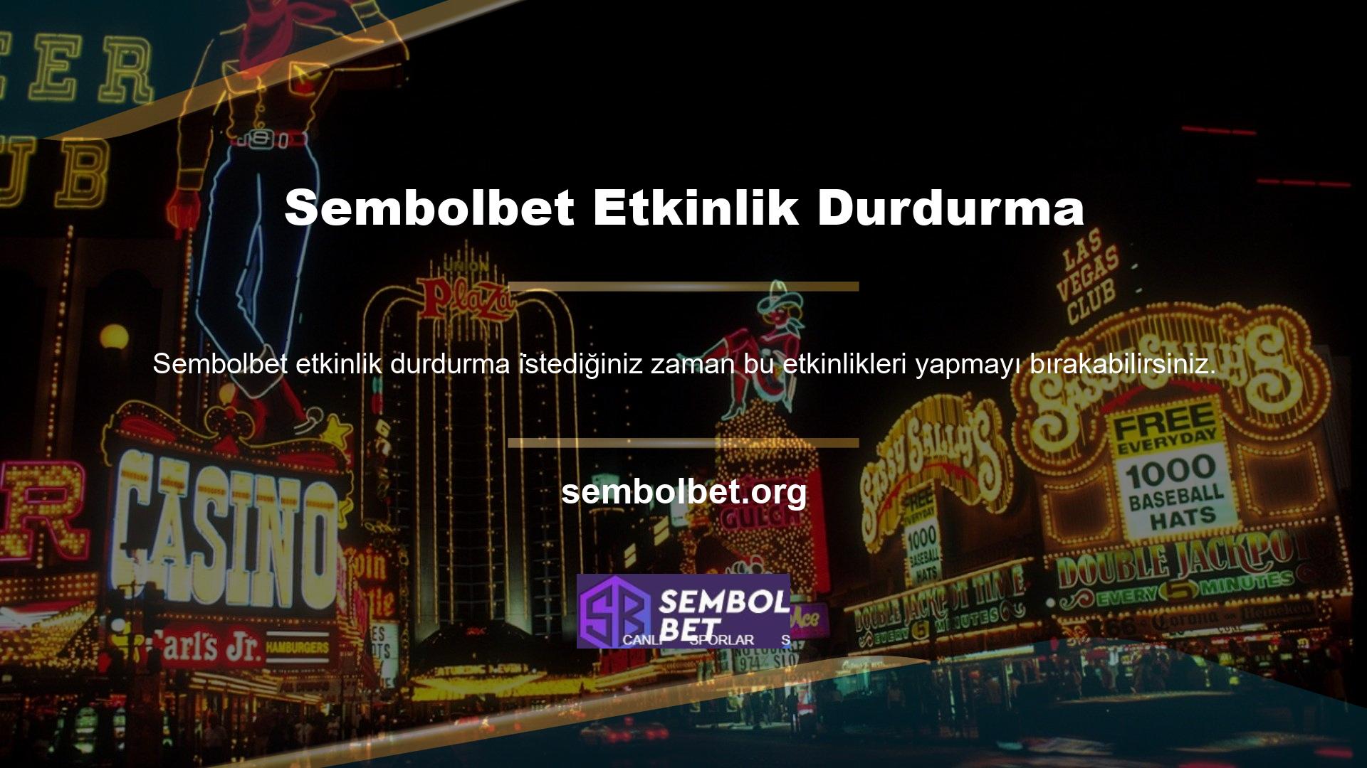 Mümkün Sembolbet bahis sitesinden istediğiniz bonusu almayı veya almamayı seçebilirsiniz